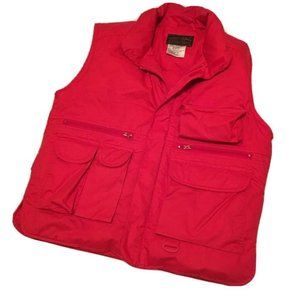 EDDIE BAUER Goose Down Puffer Full Zip Sleeveless